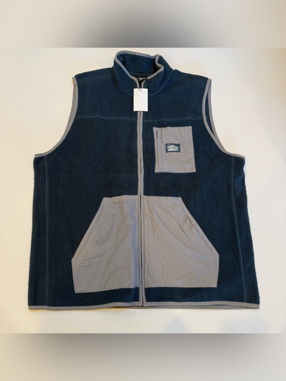 Hurley Men’s Midland Burrito Zip Vest
